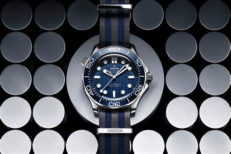 omega seamaster james bond ss blue dial watch|James Bond Omega Watch images.